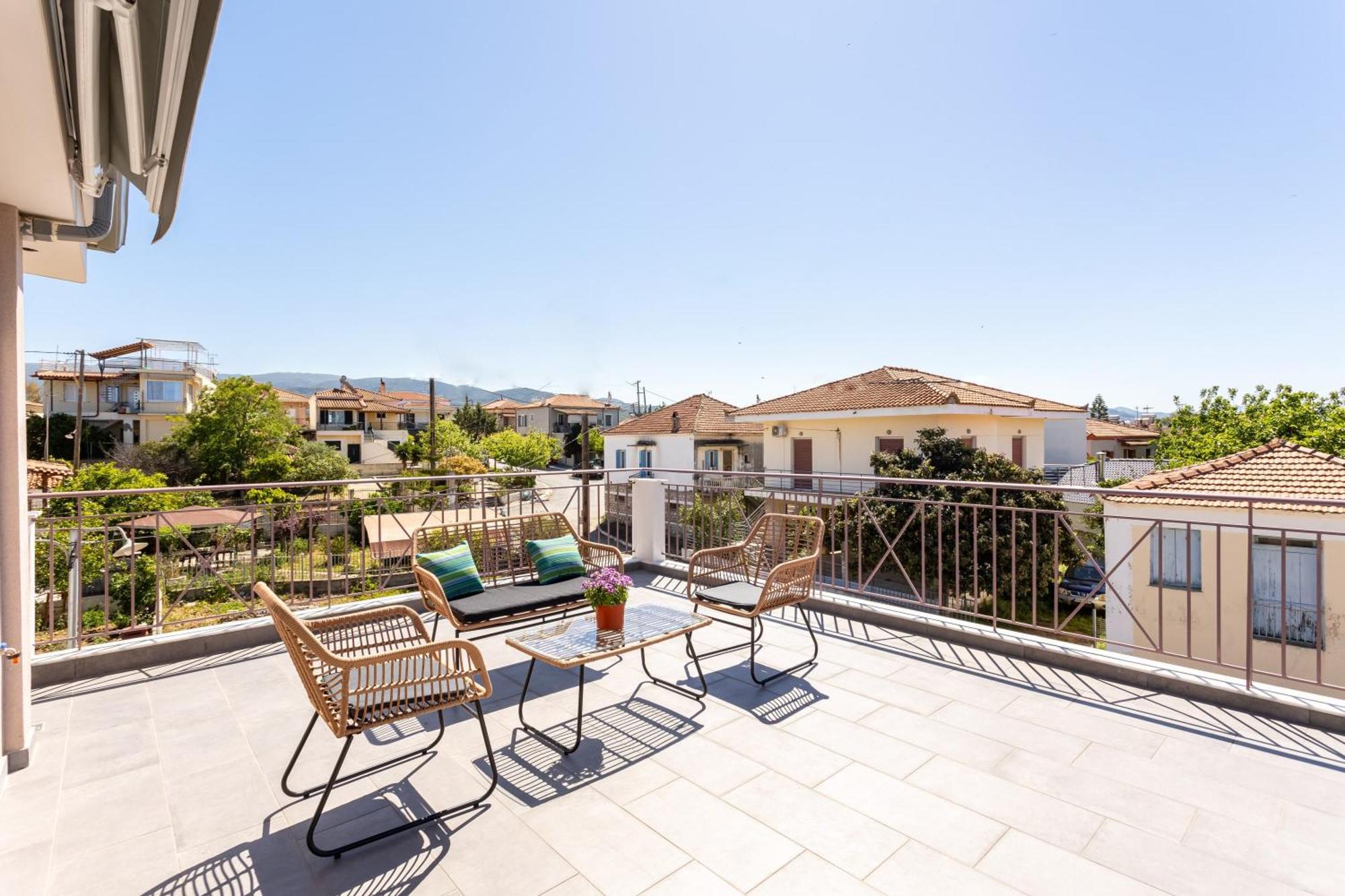 Petrino Serene Nests - Bright Getaways Kakovatos Esterno foto